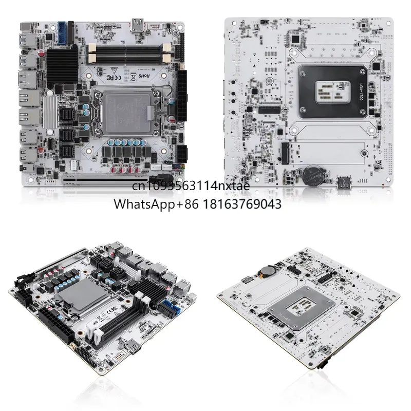 Lga 1700 Ddr5 Itx Motherboard - 2026 Caldo! Scheda Madre NAS N23
