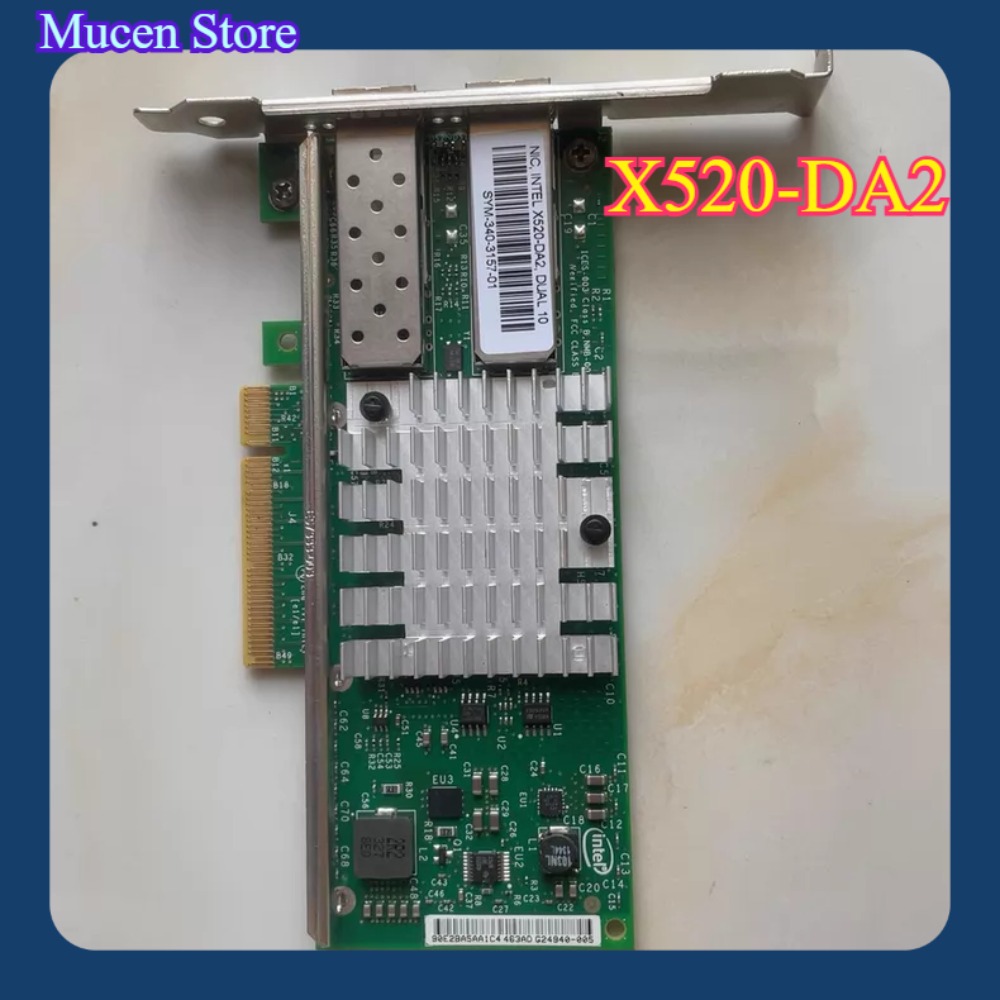 10Gb Sfp+ Pcie Network Card Dual Port - Scheda di rete NIC X520-DA2 10Gb