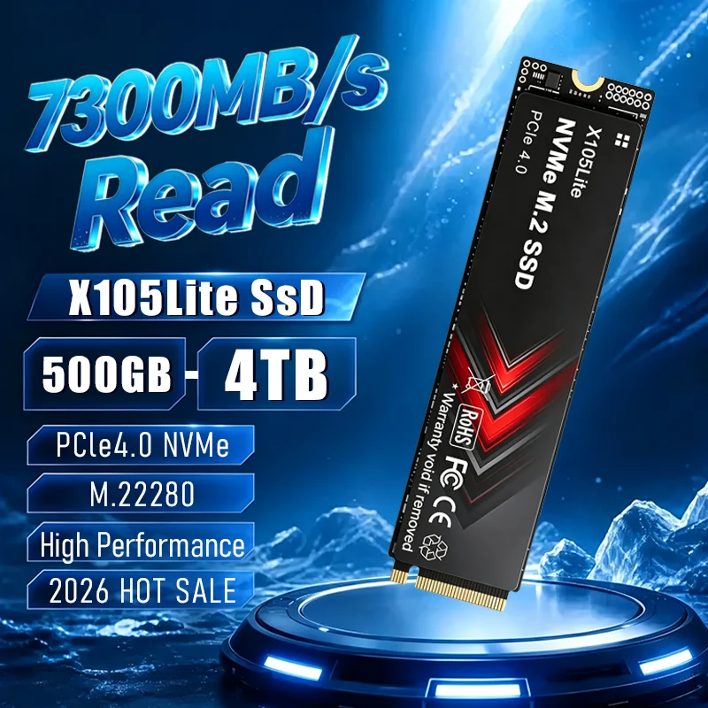 M.2 Nvme 4Tb Pcie 4.0 Ssd - NUOVO X105Lite 500GB-4TB PCIe 4.0 NVMe