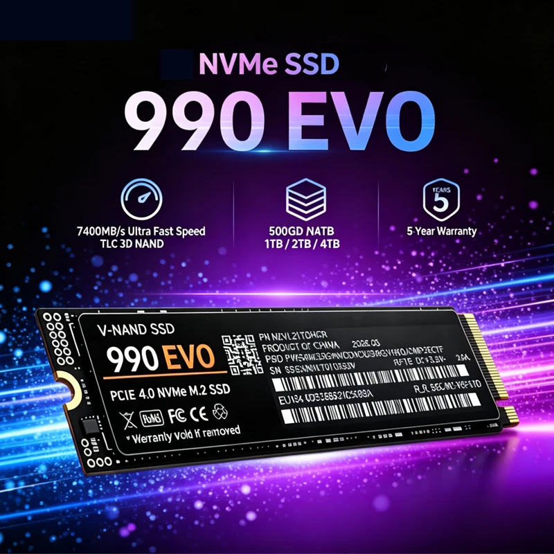 M.2 Nvme 4Tb Pcie 4.0 Ssd - SSD NVMe M.2 da Gaming 990
