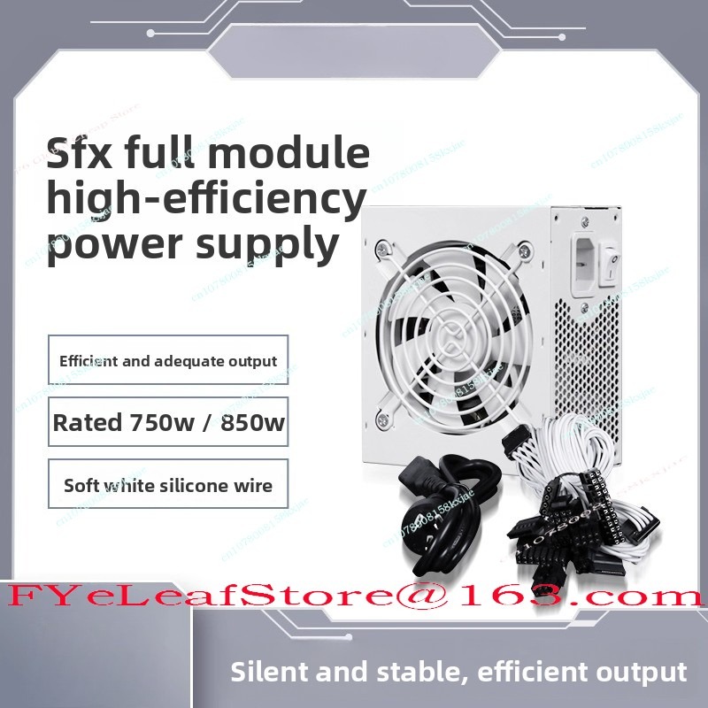 Sfx Power Supply 850W Gold - SFX Modulo completo Bianco puro 750W