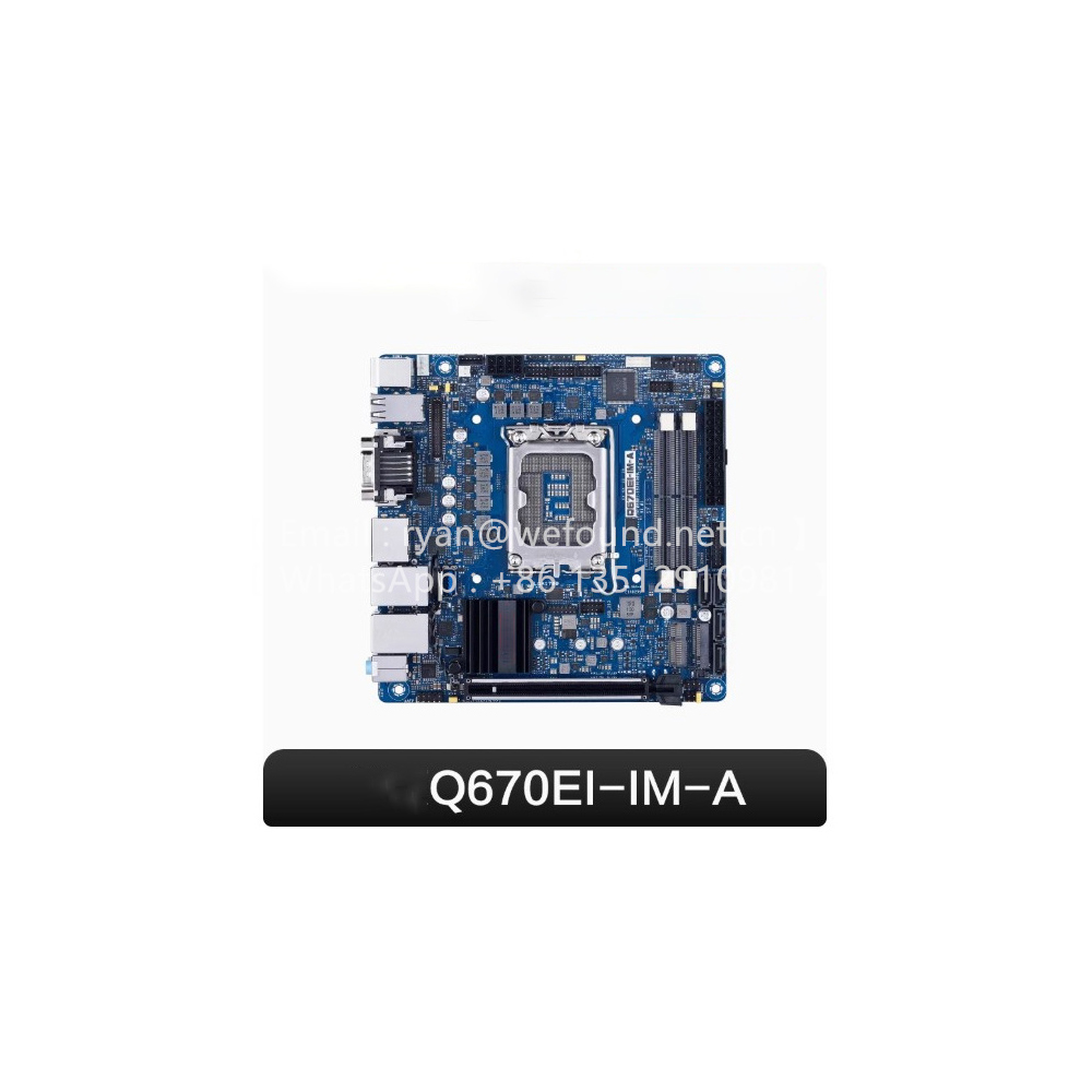 Lga 1700 Ddr5 Itx Motherboard - Scheda madre Q670EI-IM-A mini-ITX Presa LGA1700