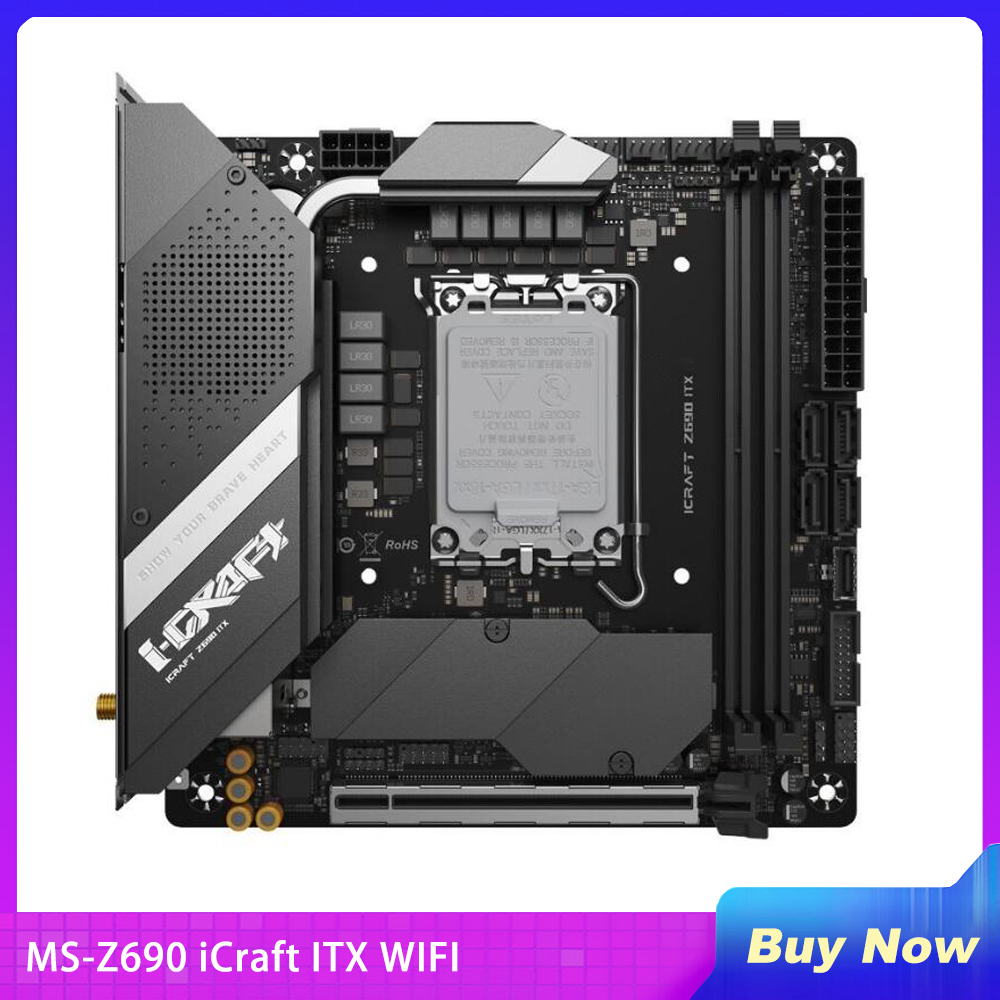 Lga 1700 Ddr5 Itx Motherboard - Nuova scheda madre desktop MS-Z690 iCraft