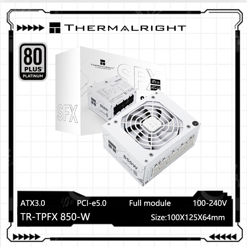 Sfx Power Supply 850W Gold - Thermalright TR-TPFX850 bianco SFX modulo completo