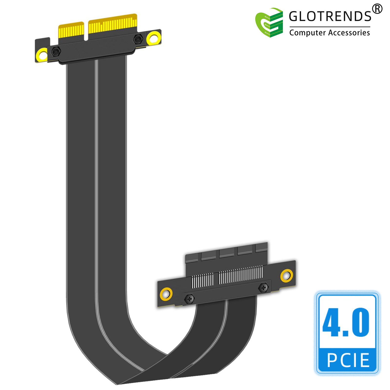 Pcie 4.0 X16 Riser Cable 90 Degree - Cavo Riser PCIe 4.0 X4, Angolo