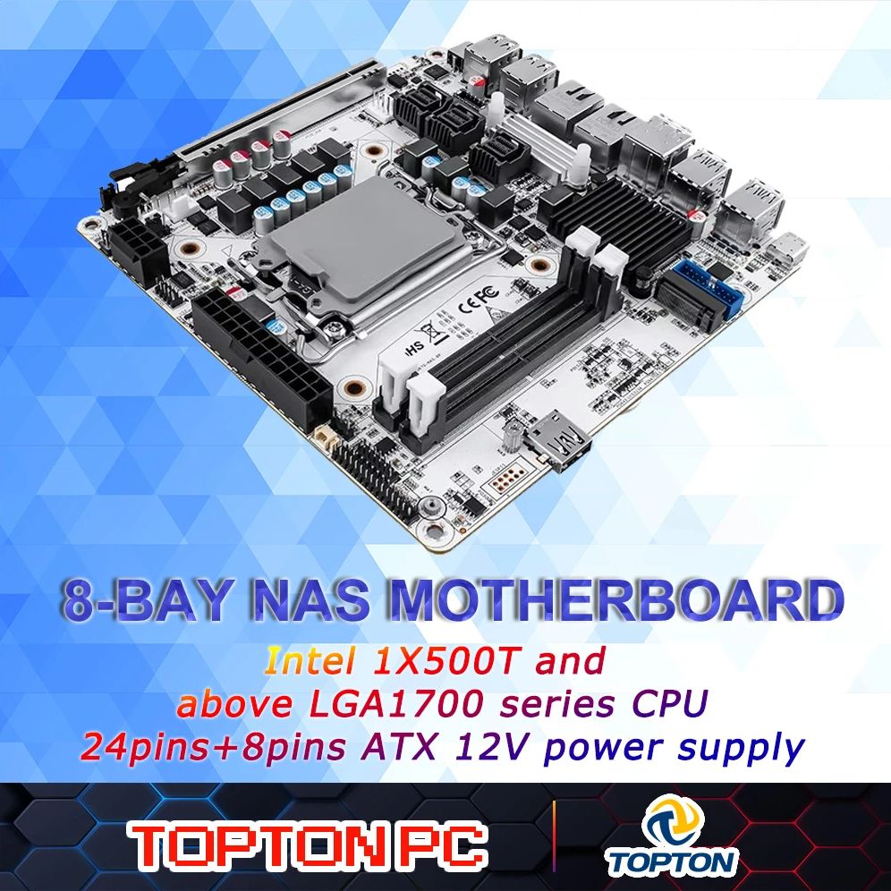 Lga 1700 Ddr5 Itx Motherboard - Scheda madre NAS Mini ITX a