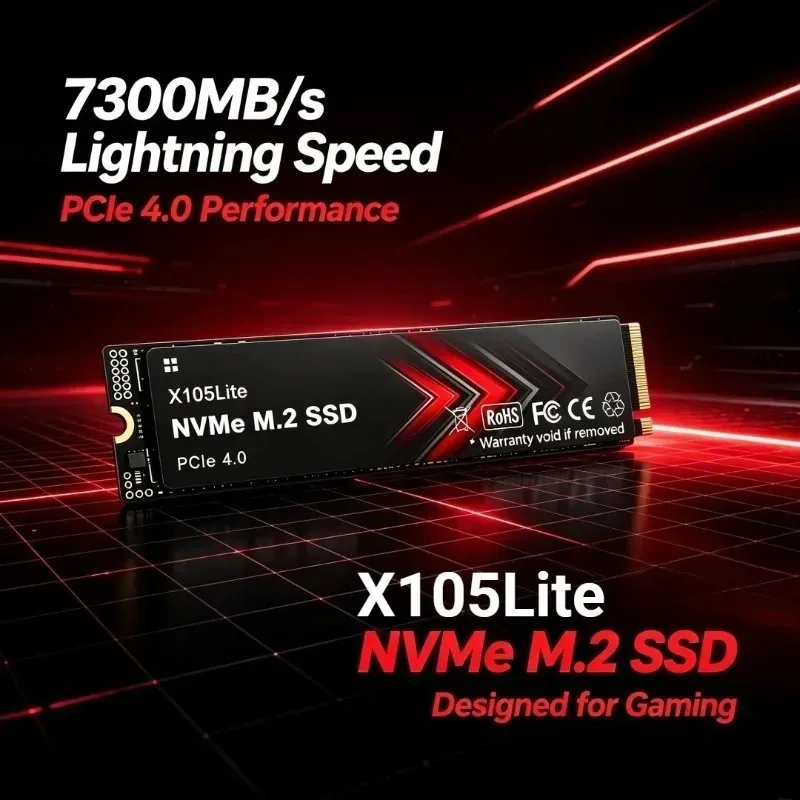 NUOVO X105Lite 500GB-4TB PCIe  - M.2 Nvme 4Tb Pcie 4.0 Ssd recensione e prezzo