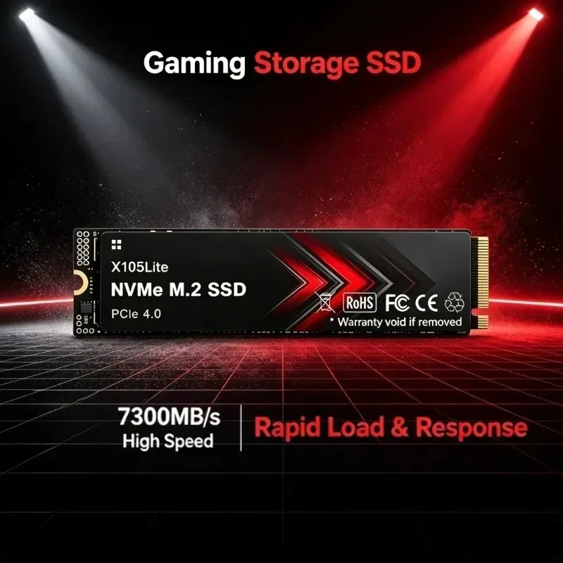 NUOVO X105Lite 500GB-4TB PCIe  - M.2 Nvme 4Tb Pcie 4.0 Ssd recensione e prezzo