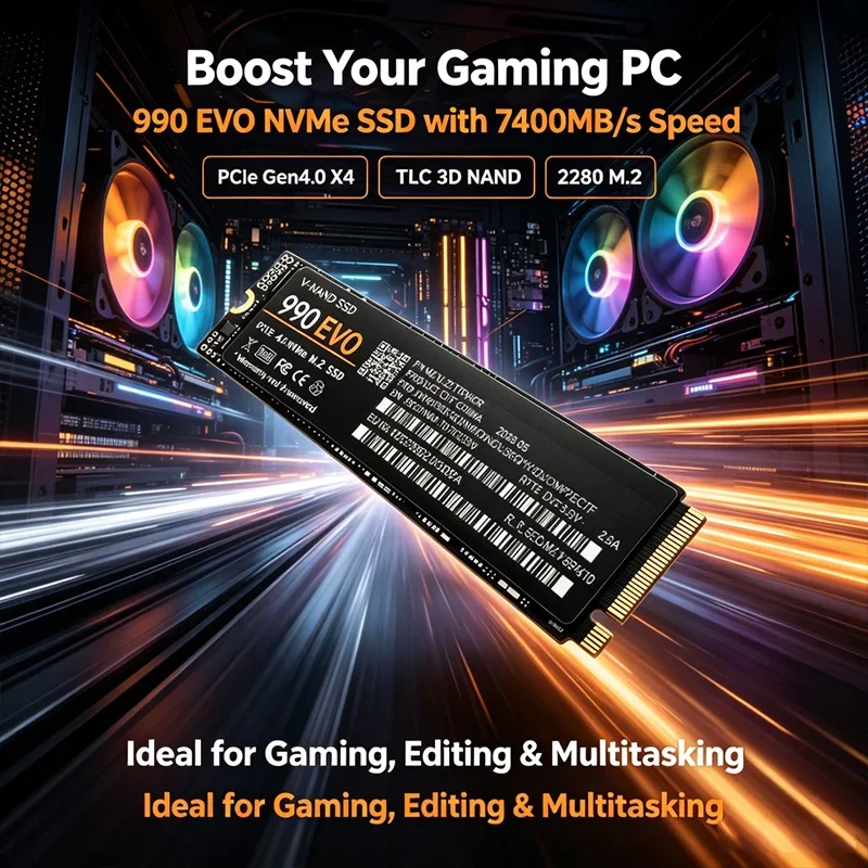 SSD NVMe M.2 da Gaming 990 EVO - M.2 Nvme 4Tb Pcie 4.0 Ssd recensione e prezzo