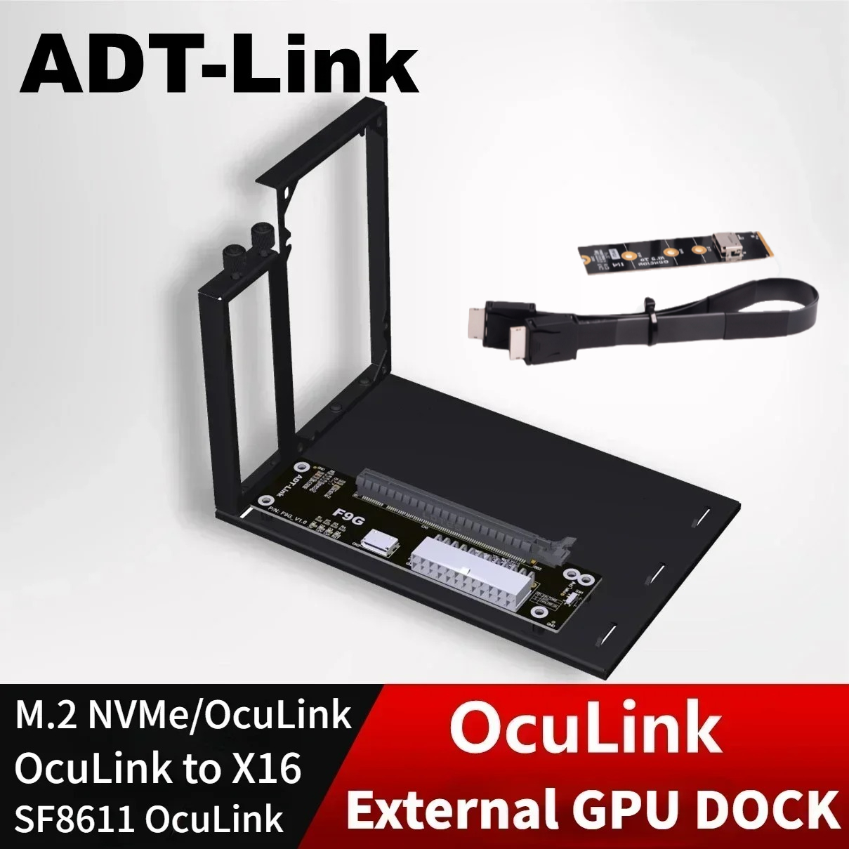 ADT PCIe 4.0 64Gbps Scheda gra - External Gpu Dock Pcie 4.0 Oculink recensione e prezzo