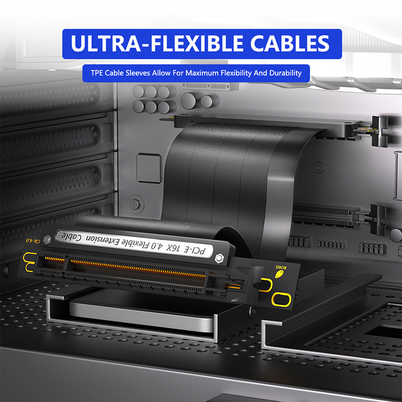 Cavo flessibile PCI-E X16 4.0  - Pcie 4.0 X16 Riser Cable 90 Degree recensione e prezzo