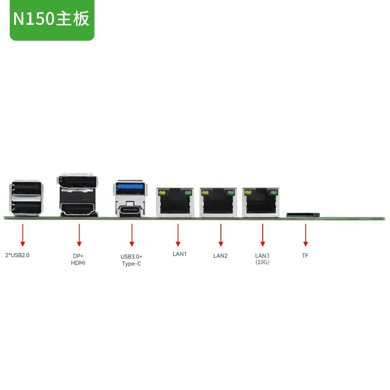Scheda madre SATA N150 per NAS - Nas Motherboard N100 6 Sata recensione e prezzo