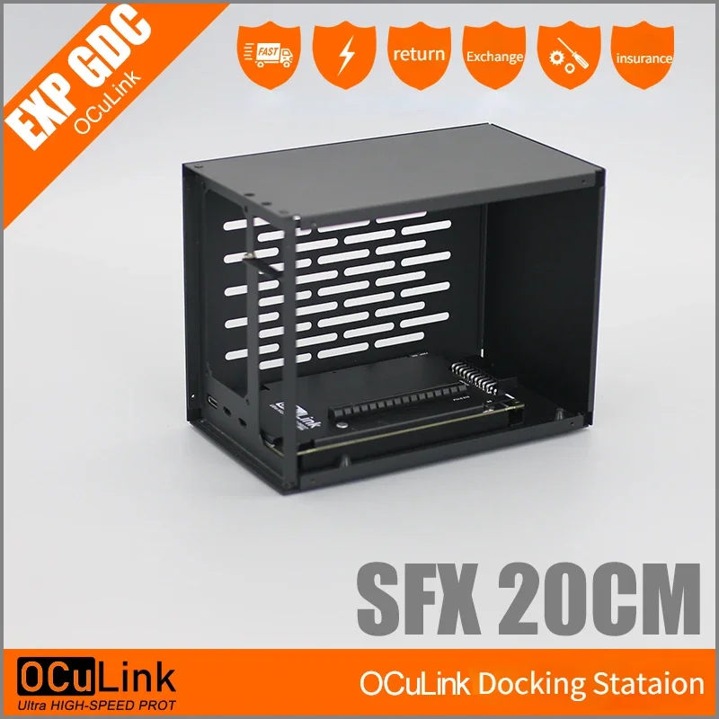 Custodia in alluminio OCuLink  - External Gpu Dock Pcie 4.0 Oculink recensione e prezzo