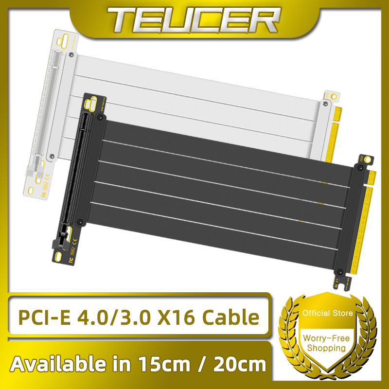 TEUCER PCI-E 4.0 X16 Cavo rise - Pcie 4.0 X16 Riser Cable 90 Degree recensione e prezzo