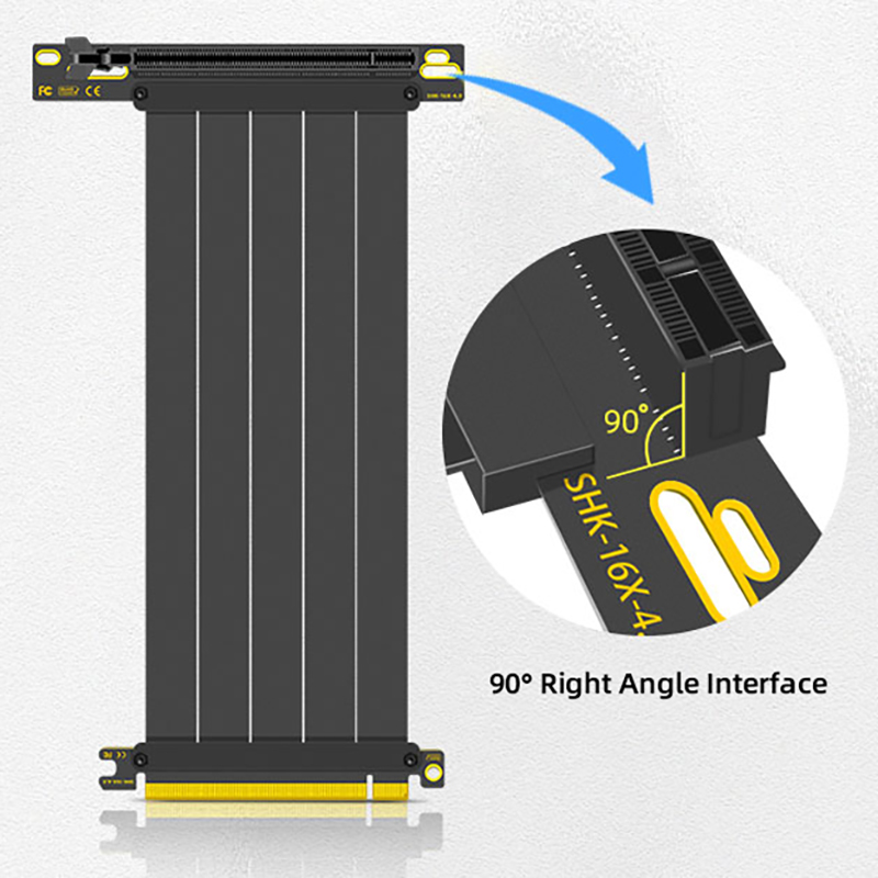 TEUCER PCI-E 4.0 X16 Cavo rise - Pcie 4.0 X16 Riser Cable 90 Degree recensione e prezzo