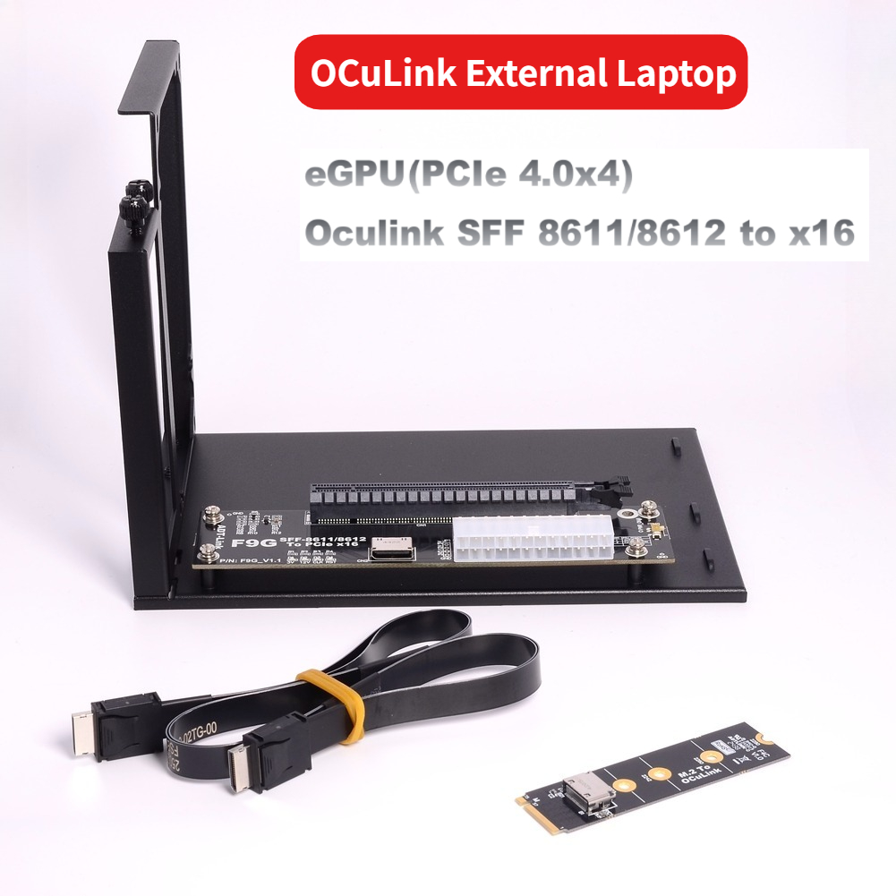 F9G-BK7 EGPU Oculink GPU Dock  - External Gpu Dock Pcie 4.0 Oculink recensione e prezzo