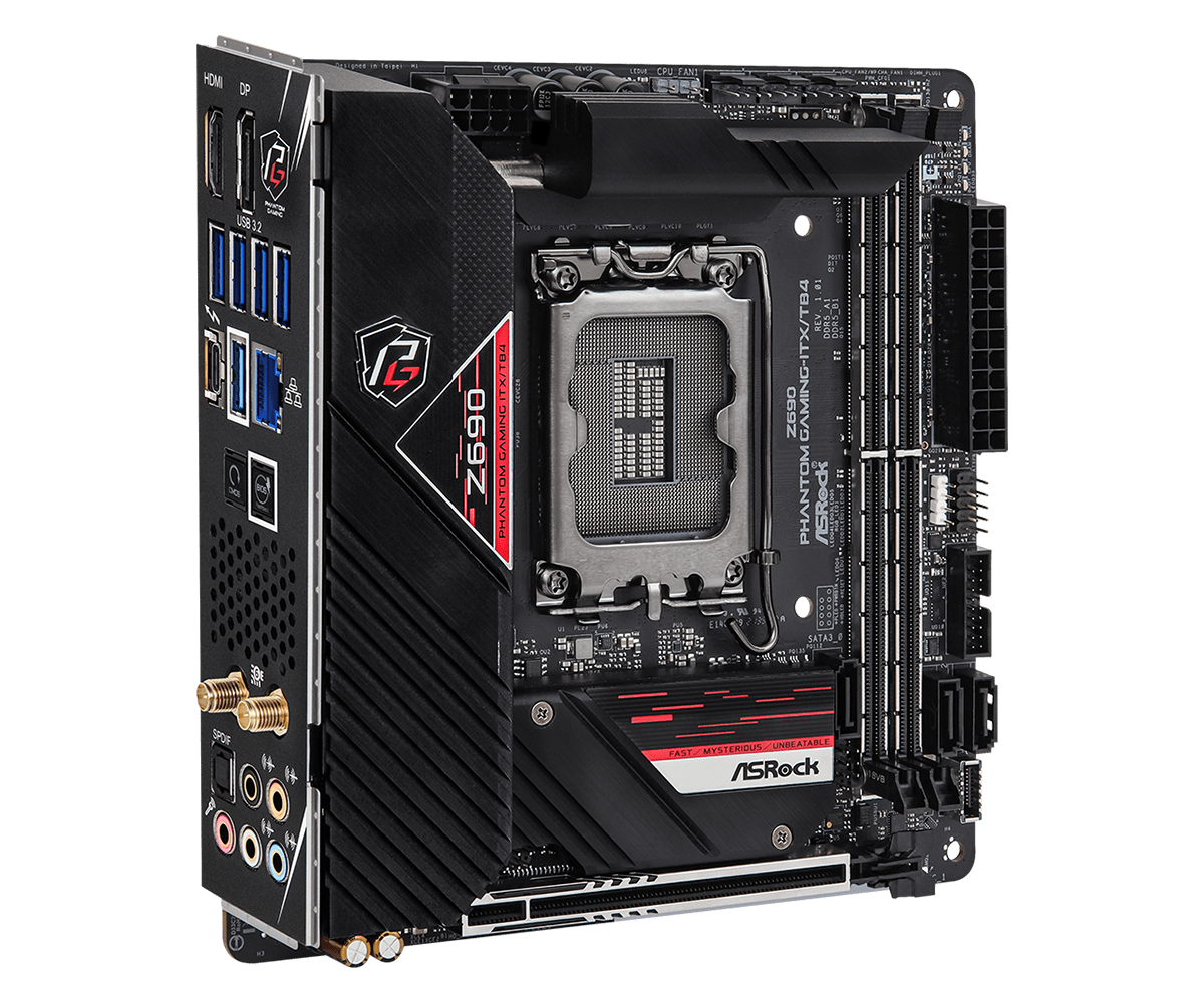 Scheda madre ASROCK Z690 Phant - Lga 1700 Ddr5 Itx Motherboard recensione e prezzo